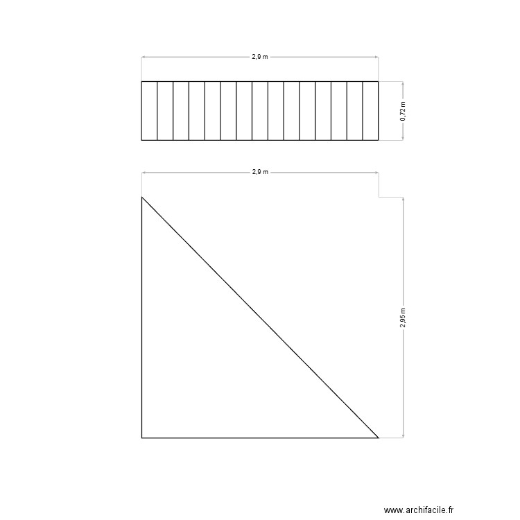 Escalier. Plan de 0 pièce et 0 m2