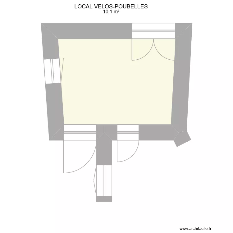 EXTENSION MAISON CLAVAUD. Plan de 
