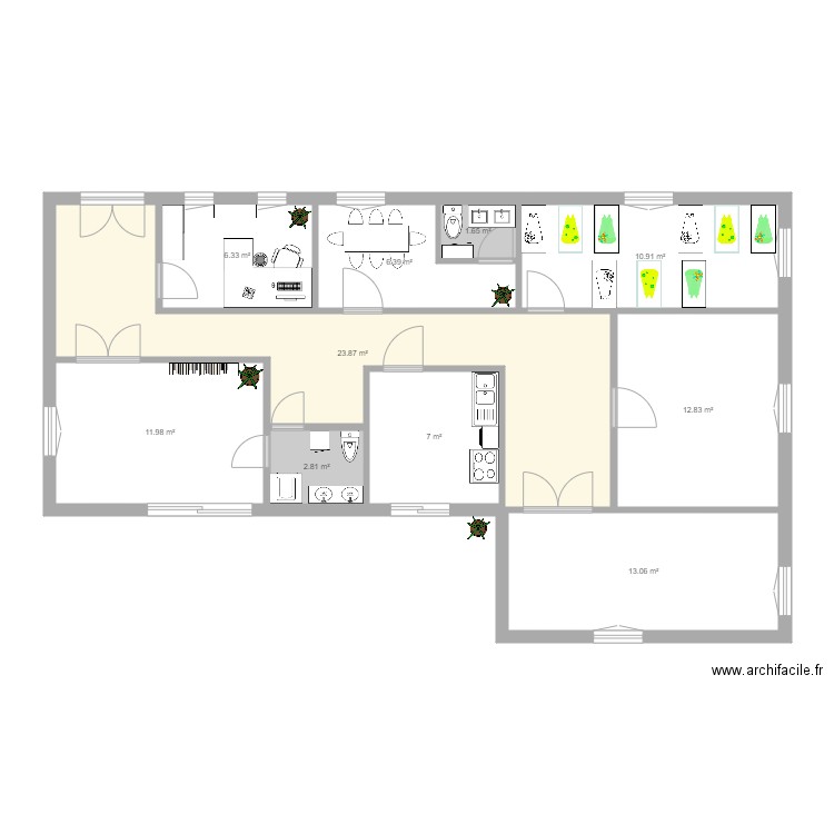 Micro Créche. Plan de 0 pièce et 0 m2
