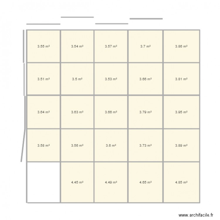 pave de verre. Plan de 0 pièce et 0 m2