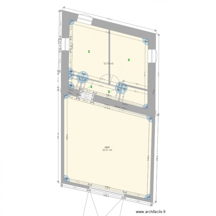 elodie. Plan de 0 pièce et 0 m2