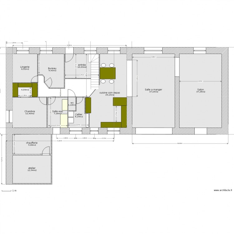 plan du 23 mars. Plan de 0 pièce et 0 m2