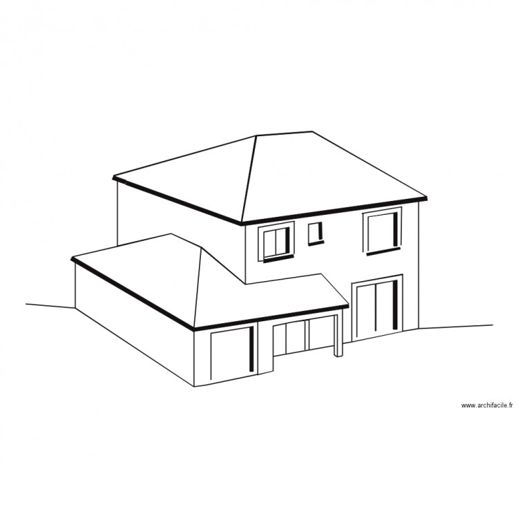 perspective permi. Plan de 0 pièce et 0 m2