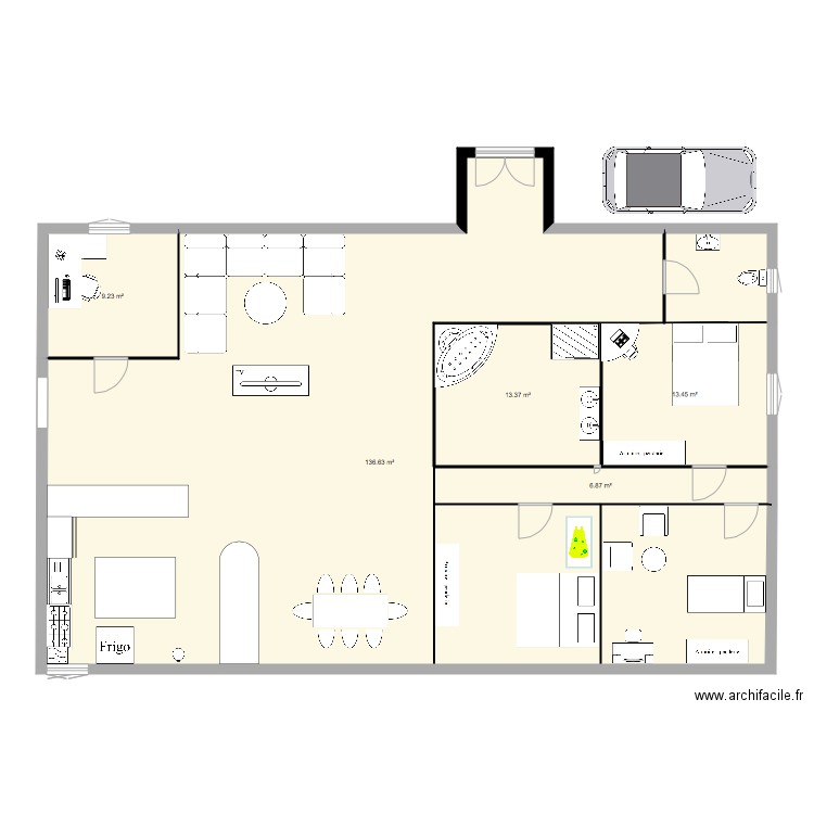 PLAN MAISON ESPAGNOL 2. Plan de 0 pièce et 0 m2