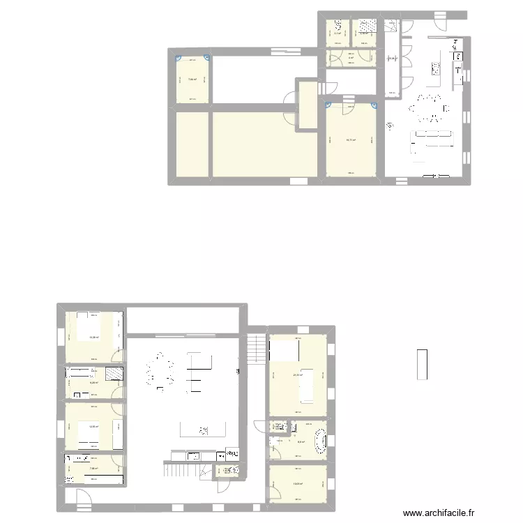 FERME PARNANS. Plan de 