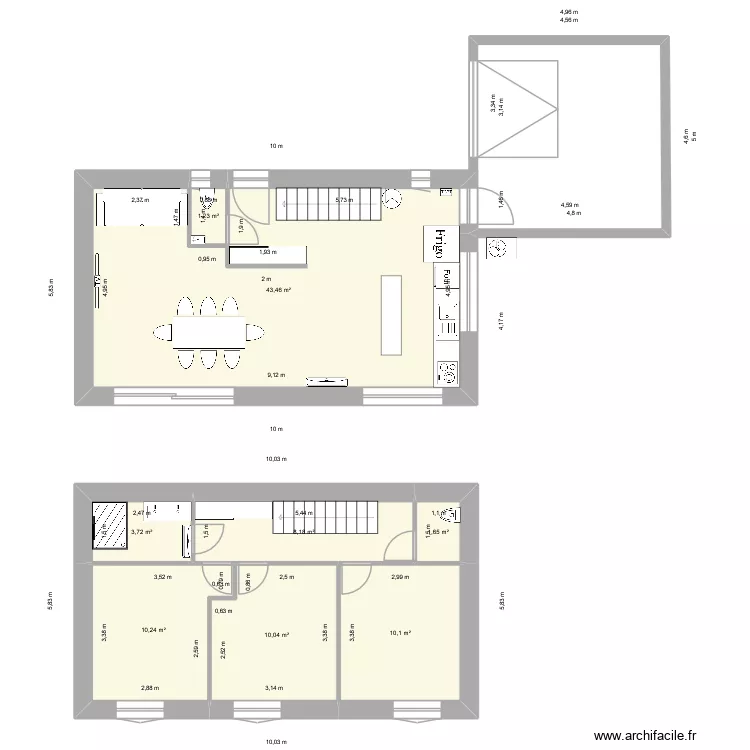 rocreuil3 - 2. Plan de 8  et 89 m²