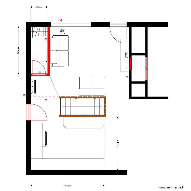 daigle 4. Plan de 0 pièce et 0 m2