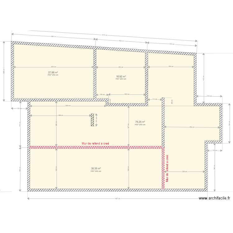 PLAN FONDATIONS. Plan de 0 pièce et 0 m2