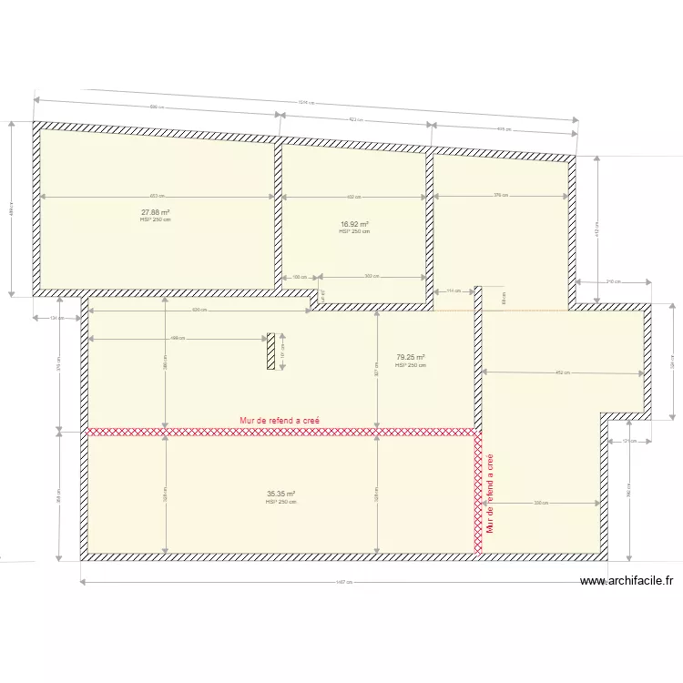 PLAN FONDATIONS. Plan de 