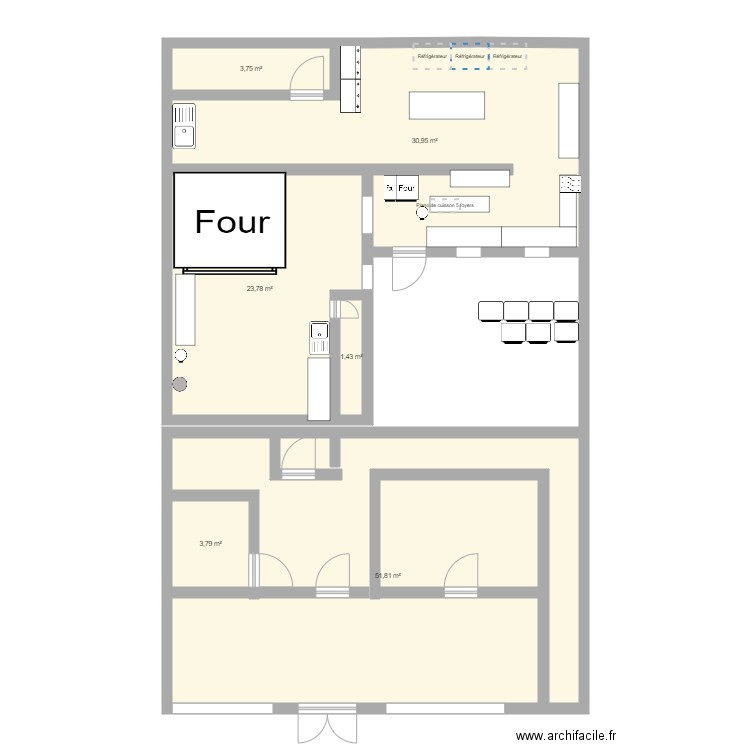 boulangerie d antoine. Plan de 0 pièce et 0 m2