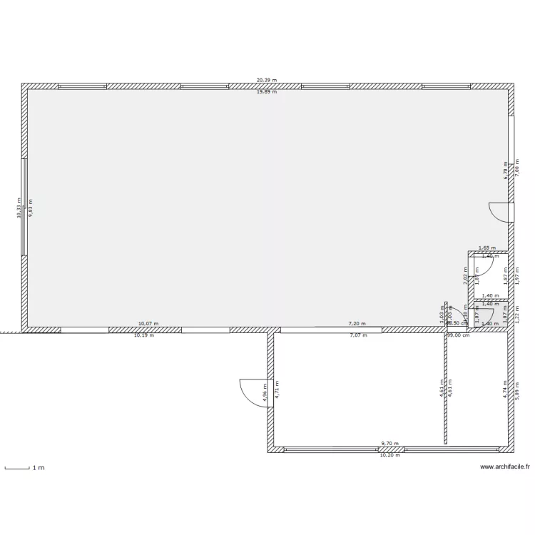 moissac futur. Plan de 