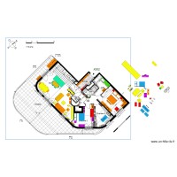 FINAL plan indice 13bis double canapé sans galandage table 180 piano angle meuble 230x50