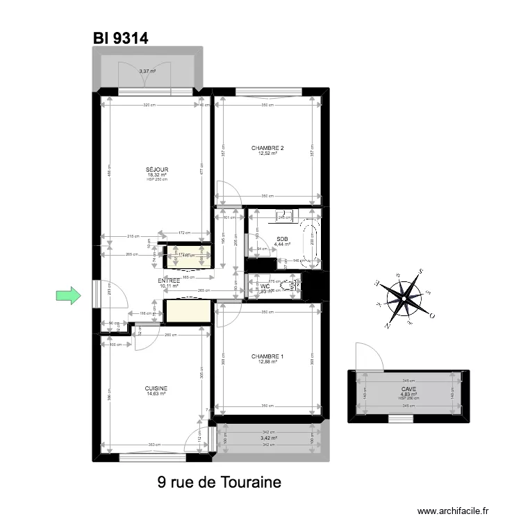 BI 9314. Plan de BI 9314. Plan de