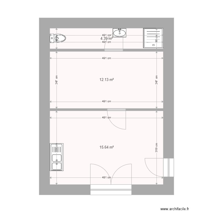 Immeuble de MOIRAND EN MONTAGNE. Plan de 0 pièce et 0 m2