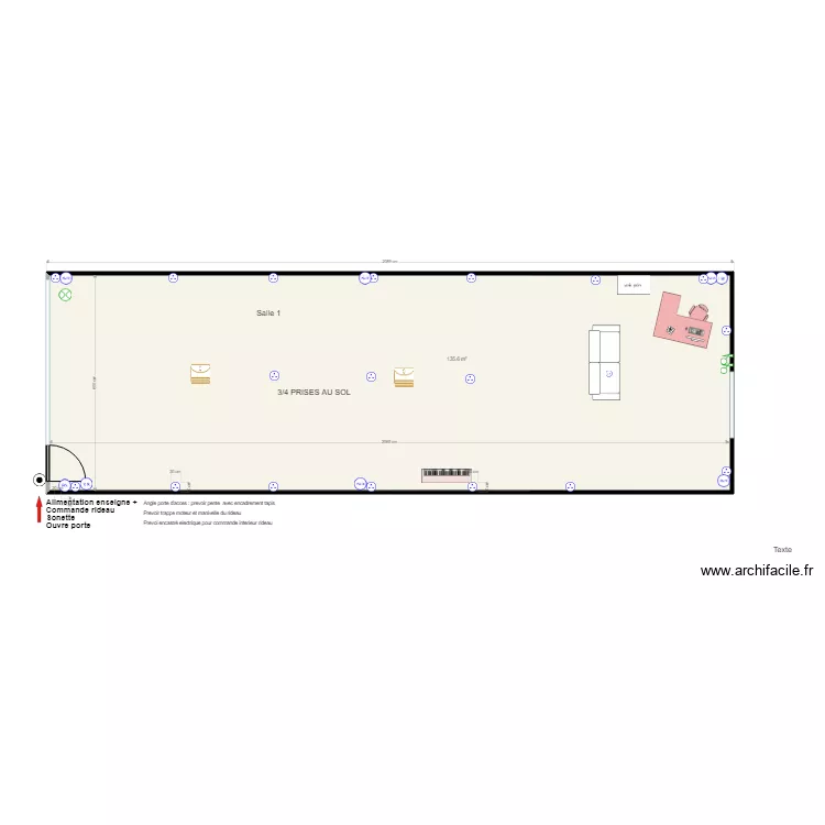 NEGRESKO 20 03 2019 Salle 1. Plan de NEGRESKO 20 03 2019 Salle 1. Plan de