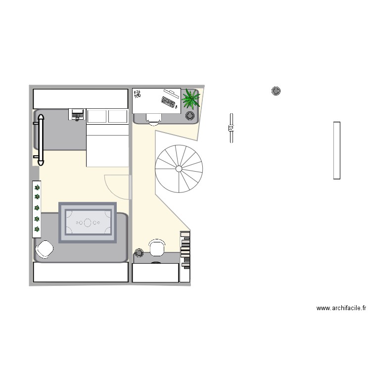 chambre 10 republique. Plan de 0 pièce et 0 m2