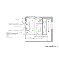 Plan &eacute;lectrique salle de bains Asni&egrave;res 7 juin 2017