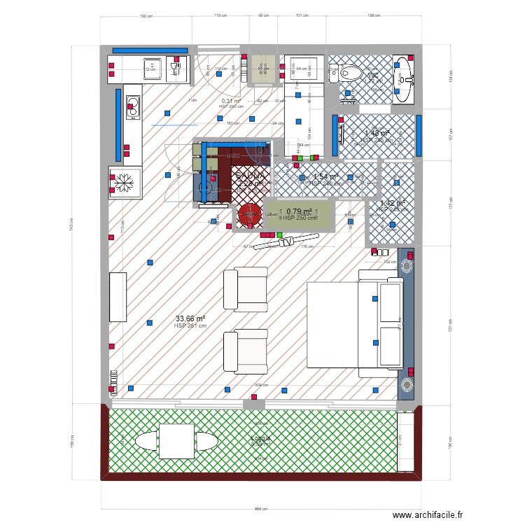 Pra loup elec. Plan de 0 pièce et 0 m2