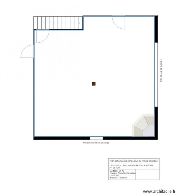 schéma lumiere. Plan de 0 pièce et 0 m2