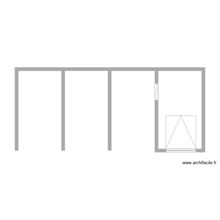 180 roos garage. Plan de 