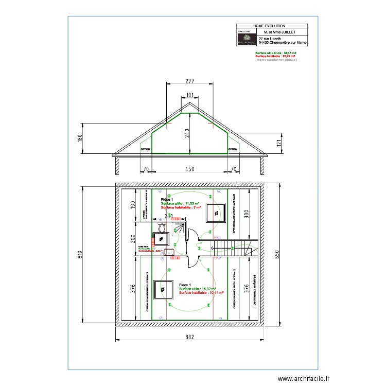 Juillet. Plan de 0 pièce et 0 m2