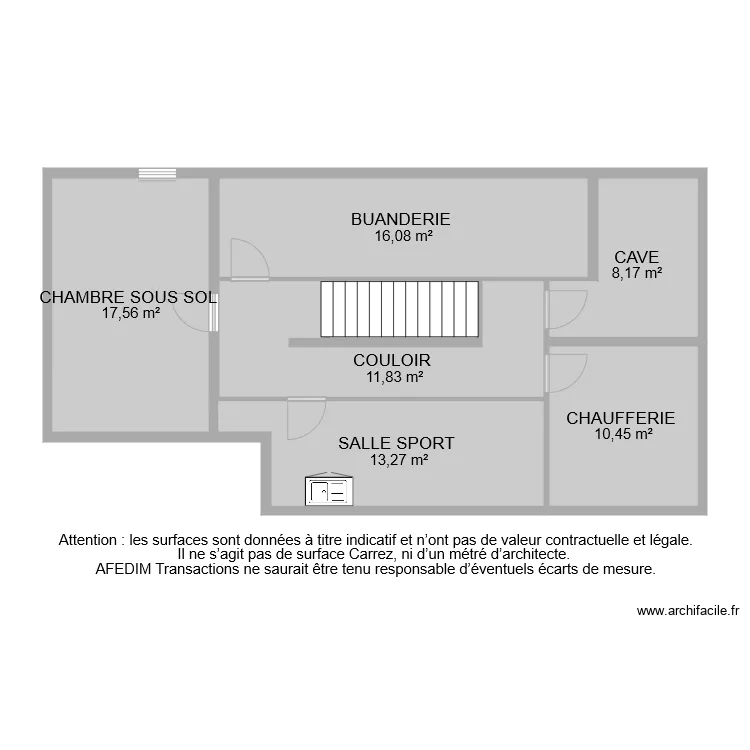 BI 7746 SOUS SOL. Plan de 