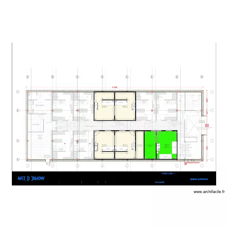 MONTCHAT PROJET 2. Plan de 