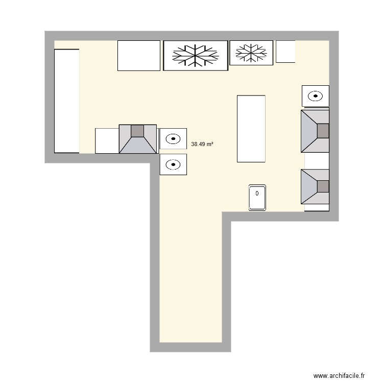 piece 419 . Plan de 0 pièce et 0 m2