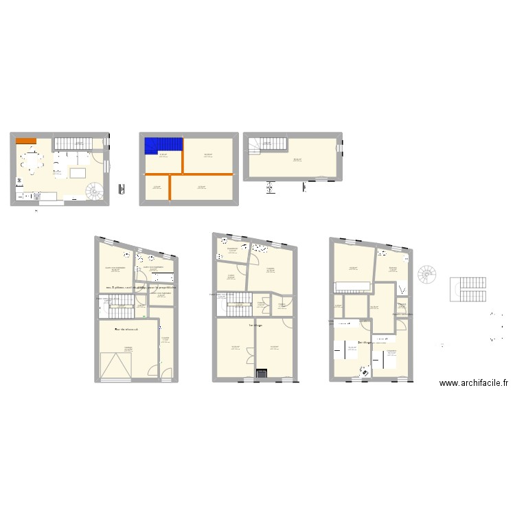 maison. Plan de 0 pièce et 0 m2