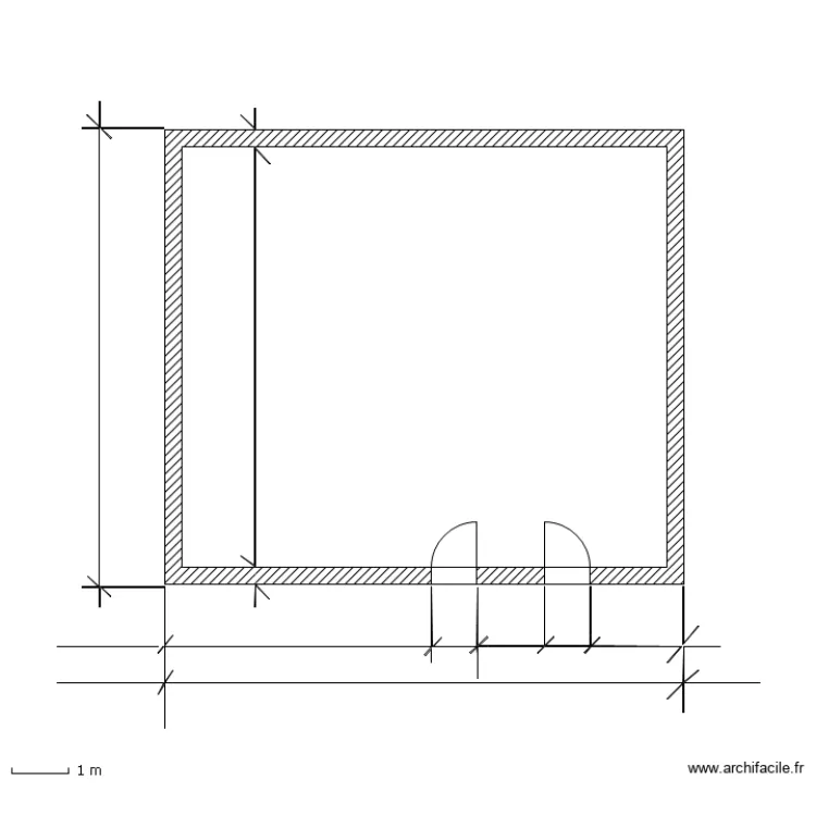 cotation plan de masse grenier. Plan de 