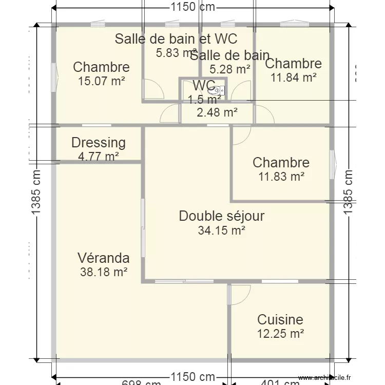 villa GS 2. Plan de villa GS 2. Plan de