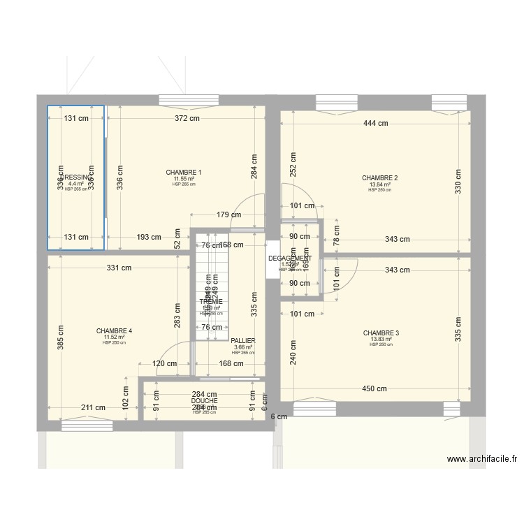 rdc hesdigneul état futur sans objet. Plan de 0 pièce et 0 m2