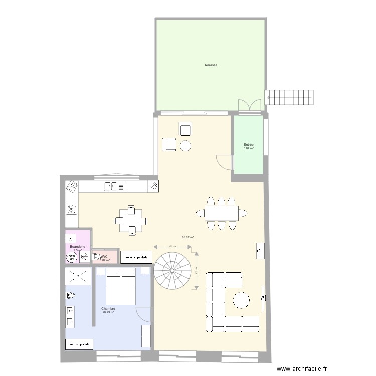 grenier 5. Plan de 0 pièce et 0 m2