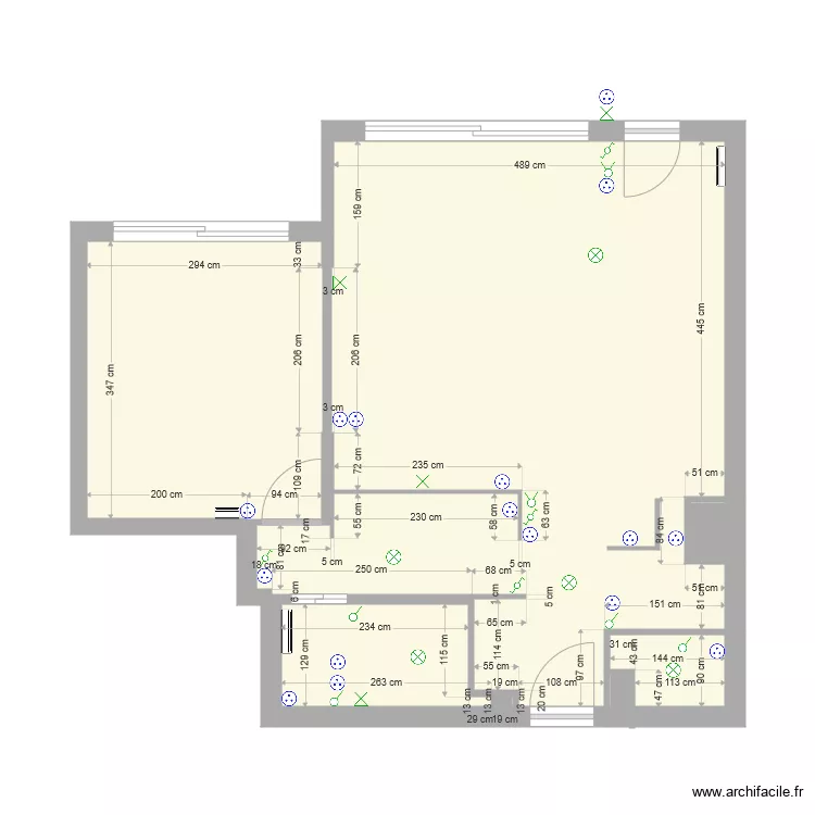 Appartement PROJET 1. Plan de 