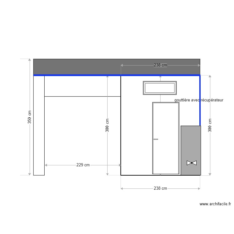 facade cabane. Plan de 0 pièce et 0 m2