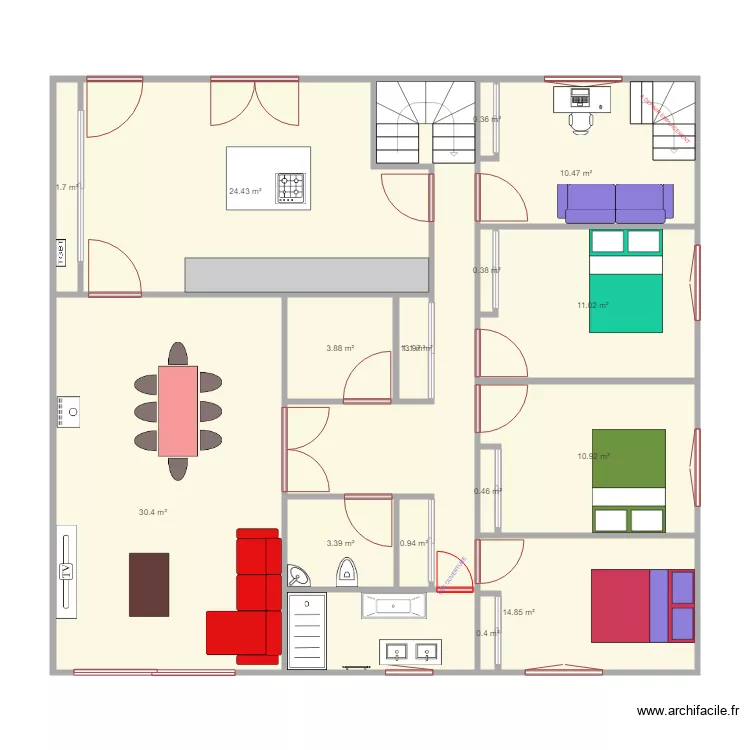 verdum projet rdc haut a definir. Plan de 