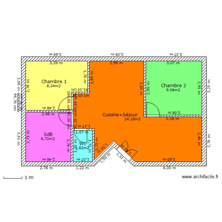 0004. Plan de 0 pièce et 0 m2