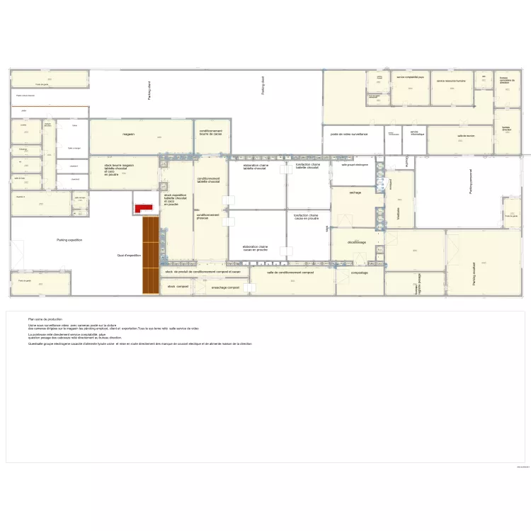plan usine. Plan de plan usine. Plan de