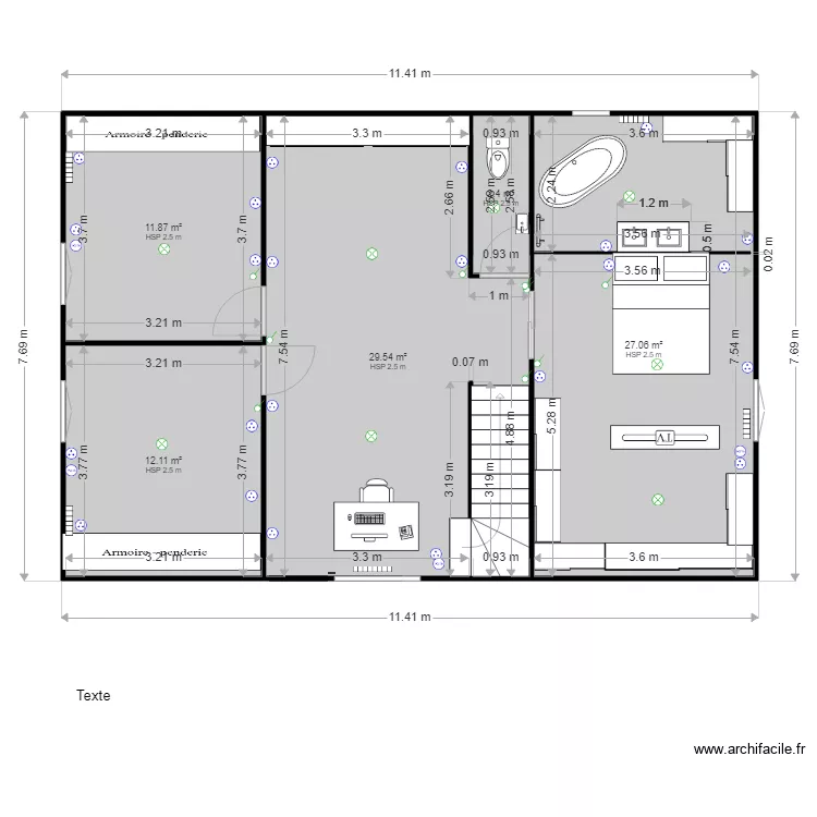 etage3. Plan de 