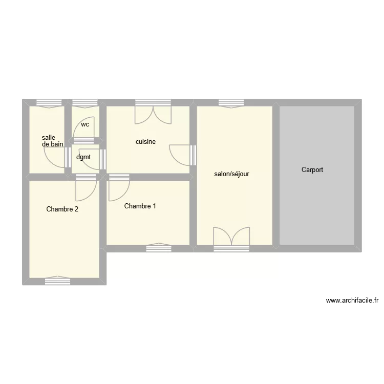 01150. Plan de 8 et 65 m² 01150. Plan de 8 et 65 m²