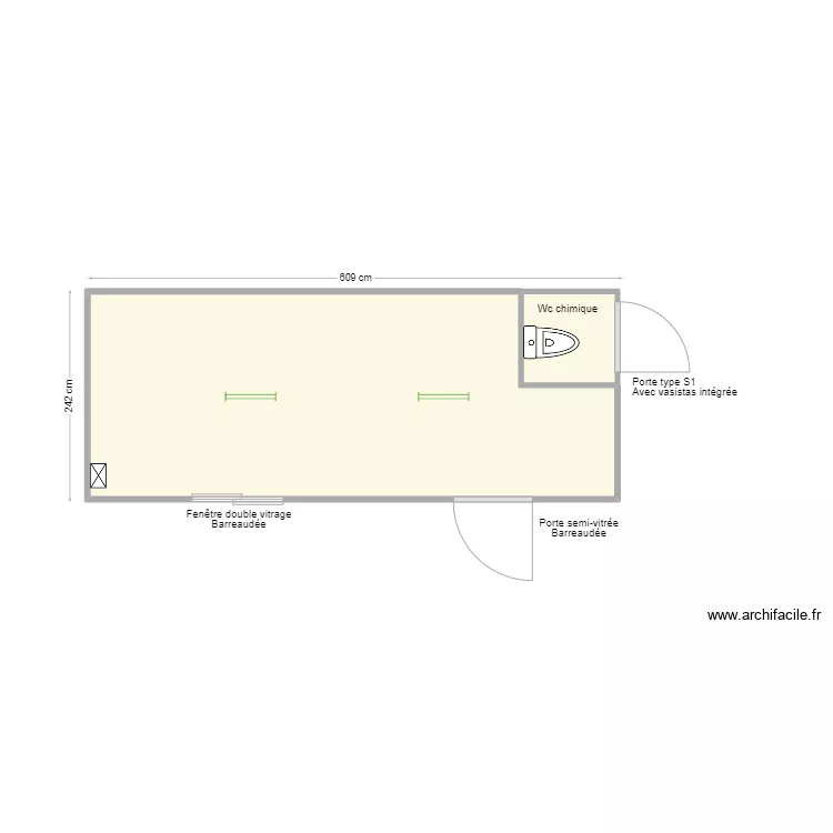 Projet Henri GERMAIN B. Plan de 