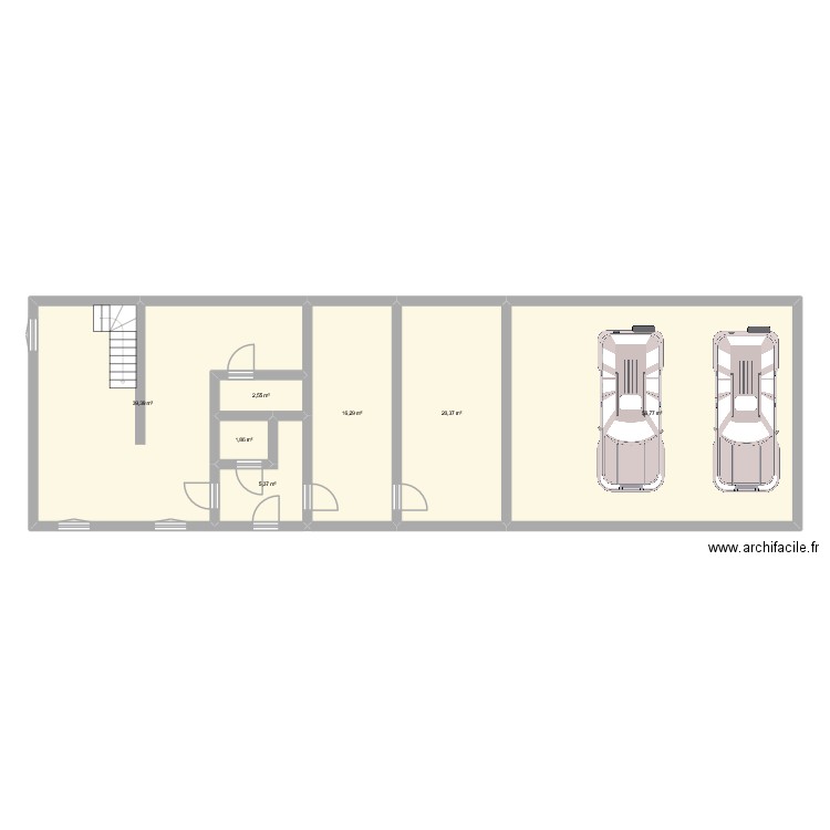 saint claire 2. Plan de 7 pièces et 143 m2
