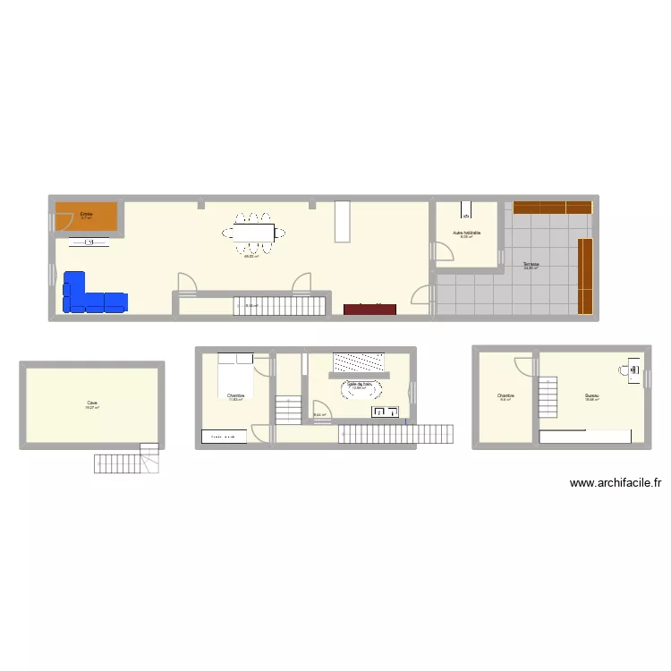 Maison Tourcoing. Plan de 11  et 192 m²