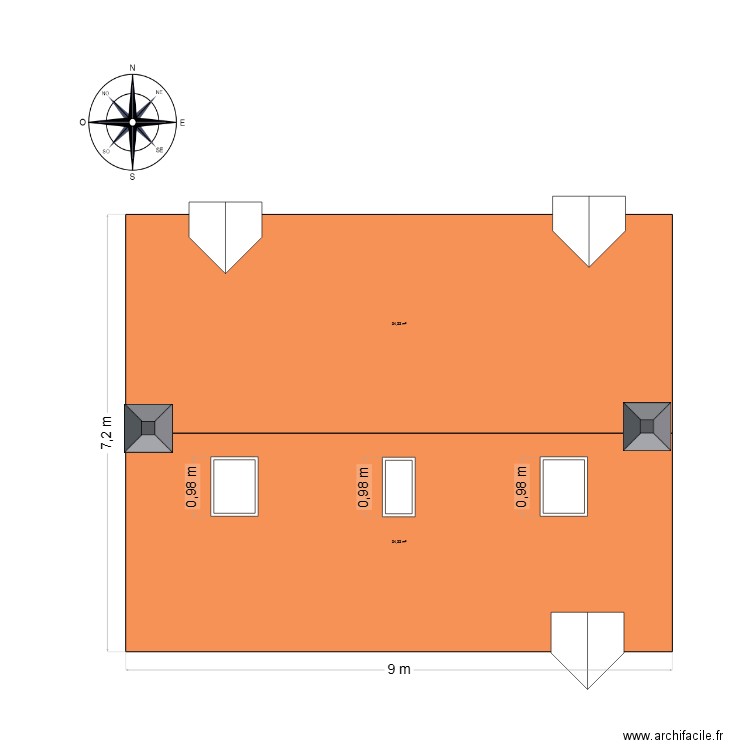 MAISON VELUX. Plan de 0 pièce et 0 m2