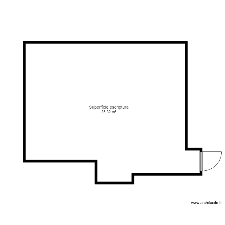 ED. PONT D\'ORDINO, TR 27. ORDINO. Plan de 1 et 35 m² ED. PONT D\'ORDINO, TR 27. ORDINO. Plan de 1 et 35 m²