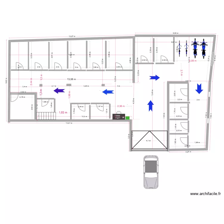 PLAN GARAGE INTERIEUR 2. Plan de PLAN GARAGE INTERIEUR 2. Plan de