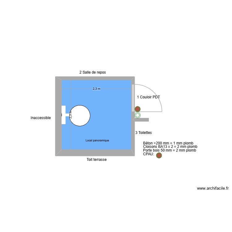 10376 Local panoramique. Plan de 0 pièce et 0 m2
