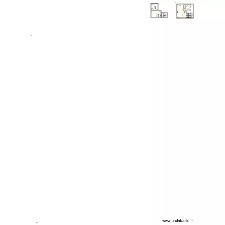 Chambre Amaury. Plan de 