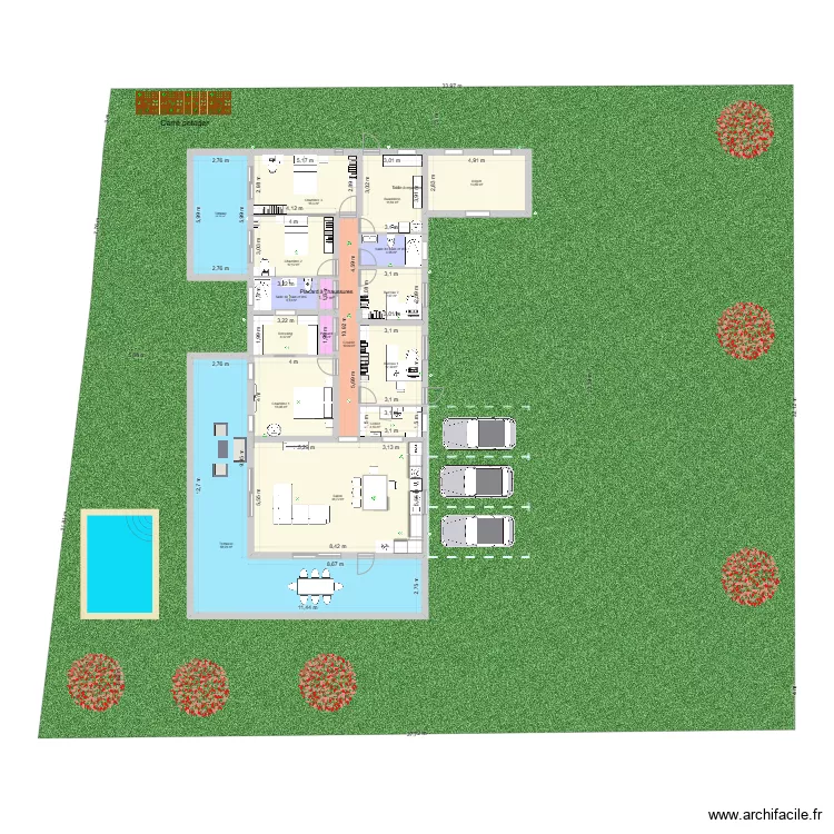 Maison 333-3. Plan de Maison 333-3. Plan de