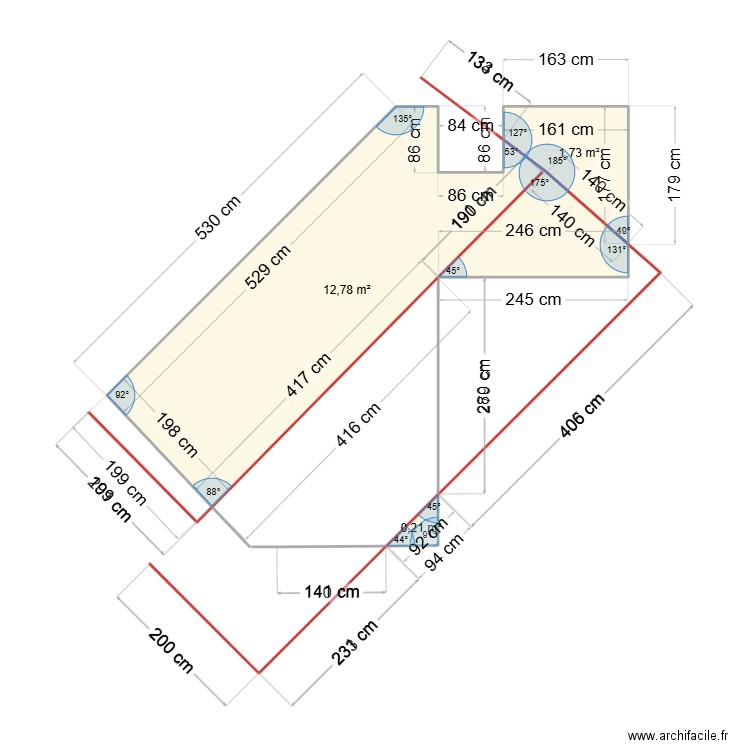 37 université 2 m option 1. Plan de 0 pièce et 0 m2